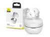 Baseus TWS Bluetooth sztereó headset v5.0 + töltőtok - Baseus WM01 True WirelessEarphones with Charging Case - fehér Baseus TWS Bluetooth sztereó headset v5.0 + töltőtok - Baseus WM01 True WirelessEarphones with Charging Case - fehér
