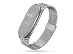   Xiaomi Mi Smart Band 7 aktivitásmérőhöz fém szíj rozsdamentes acélból - Milanese- silver