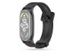 Xiaomi Mi Smart Band 7 aktivitásmérőhöz szilikon csuklópánt - Iconband Pro - fekete Xiaomi Mi Smart Band 7 aktivitásmérőhöz szilikon csuklópánt - Iconband Pro - fekete