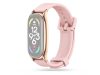 Xiaomi Mi Smart Band 7 aktivitásmérőhöz szilikon csuklópánt - Iconband Pro - rózsaszín Xiaomi Mi Smart Band 7 aktivitásmérőhöz szilikon csuklópánt - Iconband Pro - rózsaszín