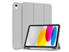 Apple iPad 10.9 (2022) tablet tok (Smart Case) on/off funkcióval, Apple Pencil tartóval - Tech-Protect - grey (ECO csomagolás) Apple iPad 10.9 (2022) tablet tok (Smart Case) on/off funkcióval, Apple Pencil tartóval - Tech-Protect - grey (ECO csomagolás)