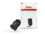   HAMA USB szivargyújtó töltő adapter - 12W - HAMA Picco Car Charger - fekete