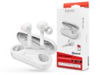   HAMA TWS Bluetooth sztereó headset v5.0 + töltőtok - HAMA Spirit Go True        Wireless Earphones with Charging Case - fehér