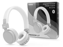   HAMA Wireless Bluetooth sztereó fejhallgató beépített mikrofonnal - HAMA FreedomLit Wireless Headphones - fehér