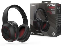   HAMA Wireless Bluetooth sztereó fejhallgató beépített mikrofonnal - HAMA Spirit Calypso II Wireless Headphones - fekete