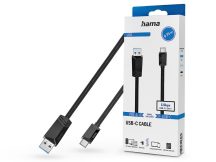   HAMA USB-A - Type-C adat- és töltőkábel 0,75 m-es vezetékkel - HAMA USB-A -     USB-C Cable - fekete