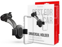   HAMA műszerfalra / szélvédőre helyezhető autós tartó - HAMA Essential Universal Car Holder - fekete