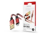   HAMA USB-A - Lightning adat- és töltőkábel 1,5 m-es vezetékkel - HAMA ReflectiveUSB-A - Lightning Cable - piros