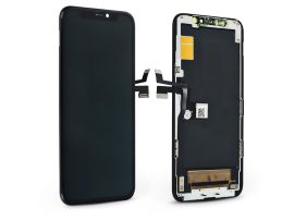 LCD kijelző érintőpanellel - Apple iPhone 11 Pro - HiPix OLED kiváló minőségű, utángyártott - fekete