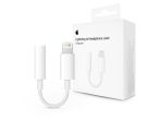   Apple eredeti lightning adapter 3,5 mm jack füllhallgatóhoz - MMX62ZM/A - fehér