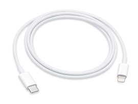 Apple eredeti, gyári Type-C - Lightning töltő- és adatkábel 1 m-es vezetékkel - MX0K2ZM/A (ECO csomagolás)