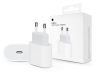 Apple eredeti, gyári USB Type-C hálózati töltő adapter - 20W - MHJE3ZM/A - fehér