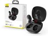 Baseus TWS Bluetooth sztereó headset v5.0 + töltőtok - Baseus WM01 Plus True    Wireless Earphones with Charging Case - fekete