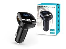   Extreme Bluetooth FM-transmitter / szivargyújtó töltő - USB QC3.0 + microSD /   TF-kártya / Pendrive olvasó - Extreme BC40Q - fekete