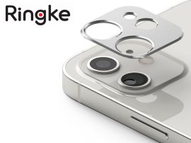 Ringke Camera Sytling hátsó kameravédő borító - Apple iPhone 12 Mini - ezüst