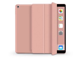 Apple iPad 10.2 (2019/2020/2021) tablet tok (Smart Case) on/off funkcióval -    Tech-Protect - rose  gold (ECO csomagolás)