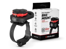   Spigen Gearlock kerékpárra szerelhető telefontartó / rögzítő rendszer AU100 adapterrel - Gearlock MS100 Stem/Handlebar Bike Mount - fekete