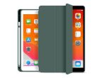   Apple iPad 10.2 (2019/2020/2021) tablet tok (Smart Case) on/off funkcióval,     Apple Pencil tartóval - Tech-Protect - zöld (ECO csomagolás)