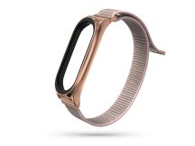   Xiaomi Mi Smart Band 5/Mi Smart Band 6 aktivitásmérőhöz csuklópánt - Nylon - rose gold