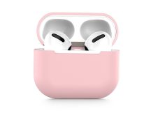   Szilikon védőtok Apple AirPods 3 fülhallgatóhoz - pink - ECO csomagolás