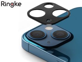 Ringke Camera Sytling hátsó kameravédő borító - Apple iPhone 13 Mini/iPhone 13 -fekete