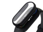   Xiaomi Mi Smart Band 5/Mi Smart Band 6 védőtok beépített edzett üveggel -       DEFENSE 360 - fekete (ECO csomagolás)