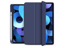   Apple iPad Air 4 / 5 (2020/2022) 10.9 / iPad Air 6 (2024) 11.0 tablet tok (SmartCase) on/off funkcióval, Apple Pencil tartóval -Tech-Protect - sötétkék (ECO    csomagolás)