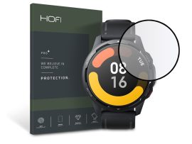 HOFI Hybrid Pro+ Glass üveg képernyővédő fólia - Xiaomi Watch S1 Active - fekete