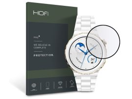 HOFI Hybrid Pro+ Glass üveg képernyővédő fólia - Huawei Watch GT 3 Pro (43 mm) -fekete