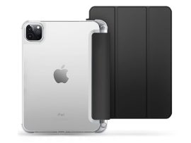 Apple iPad Pro 11 (2020/2021/2022) tablet tok (Smart Case) on/off funkcióval,   Apple Pencil tartóval - Tech-Protect Hybrid - black (ECO csomagolás)