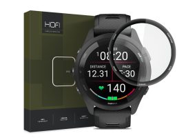 HOFI Hybrid Pro+ Glass üveg képernyővédő fólia - Garmin Forerunner 265 - fekete