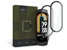   HOFI Hybrid Pro+ Glass üveg képernyővédő fólia - Xiaomi Mi Smart Band 8/8 NFC - 2 db/csomag - fekete