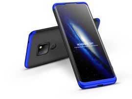 Huawei Mate 20 hátlap - GKK 360 Full Protection 3in1 - fekete/kék