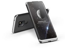   Huawei Mate 20 hátlap - GKK 360 Full Protection 3in1 - fekete/ezüst