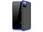   Apple iPhone 11 Pro hátlap - GKK 360 Full Protection 3in1 - fekete/kék