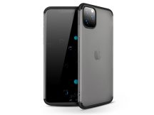   Apple iPhone 11 Pro hátlap - GKK Matte 360 Full Protection 3in1 - fekete/matt átlátszó