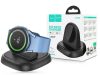 HOCO Qi univerzális vezeték nélküli töltő állomás Samsung Galaxy Watch órához - HOCO CW49 Sam Watch Charger - fekete HOCO Qi univerzális vezeték nélküli töltő állomás Samsung Galaxy Watch órához - HOCO CW49 Sam Watch Charger - fekete