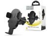 HOCO szellőzőrácsba illeszthető autós tartó 4,5-7'' méretű készülékekhez - HOCO H18 Mighty Air Vent Car Holder - fekete HOCO szellőzőrácsba illeszthető autós tartó 4,5-7'' méretű készülékekhez - HOCO H18 Mighty Air Vent Car Holder - fekete