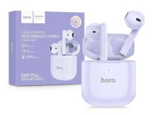   HOCO TWS Bluetooth sztereó headset v5.3 + töltőtok - HOCO EW19 Plus True        Wireless Earphones with Charging Case - lila