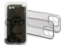  Apple iPhone 7/iPhone 8/SE 2020/SE 2022 szilikon hátlap - Gray Monkey - átlátszó