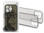   Apple iPhone 14 Pro szilikon hátlap - Gray Monkey - átlátszó