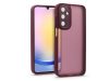 Samsung SM-A256 Galaxy A25 5G hátlap kameravédő peremmel, lencsevédő üveggel - Variete - bíbor Samsung SM-A256 Galaxy A25 5G hátlap kameravédő peremmel, lencsevédő üveggel - Variete - bíbor