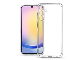 Samsung SM-A256 Galaxy A25 5G szilikon hátlap kameravédővel - Clear Case Box -  átlátszó