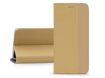   Sensitive Book Flip bőrtok - Samsung SM-A356 Galaxy A35 5G - arany