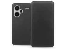   Xiaomi Redmi Note 13 Pro+ oldalra nyíló tok - Dual Pocket Flip - fekete