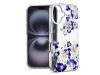 Haffner IMD Floral szilikon tok - Apple iPhone 16 - átlátszó Haffner IMD Floral szilikon tok - Apple iPhone 16 - átlátszó