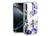 Haffner IMD Floral szilikon tok - Apple iPhone 16 Pro - átlátszó Haffner IMD Floral szilikon tok - Apple iPhone 16 Pro - átlátszó