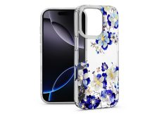   Haffner IMD Floral szilikon tok - Apple iPhone 16 Pro Max - átlátszó