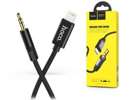 Lightning - 3,5 mm jack audio kábel 1 m-es vezetékkel - HOCO UPA13 Lightning    Digital Audio Conversion Cable - fekete