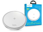   HOCO Qi univerzális vezeték nélküli töltő állomás - 15W - HOCO CW26 Wireless    Fast Charger - fehér